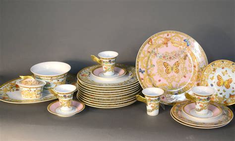 fake versace dinner set